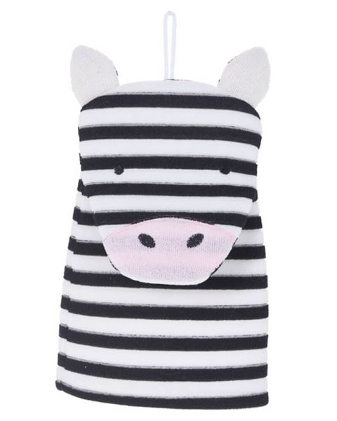 Excellent Houseware Tvätt Handske Zebra