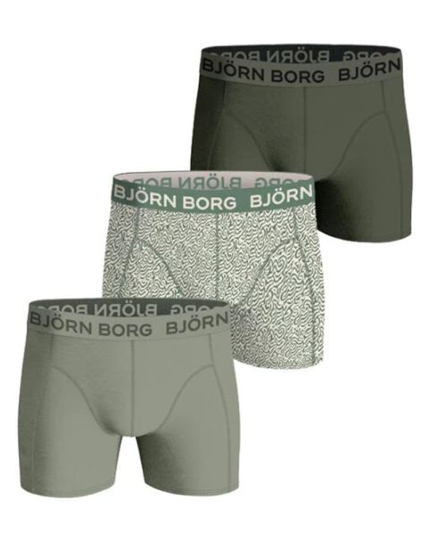 Björn Borg Cotton Stretch Shorts 3-pack Str. L