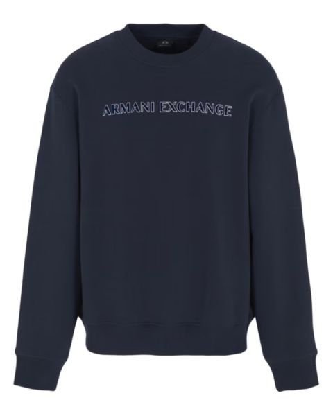 Armani Exchange Men Sweatshirt Navy Str. XL Armani Exchange Men Sweatshirt Navy Str. XL