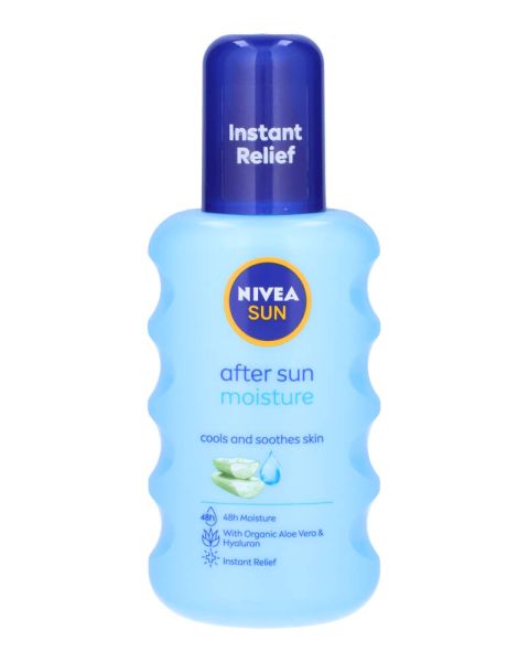 Nivea Moisturising After Sun Spray With Aloe Vera