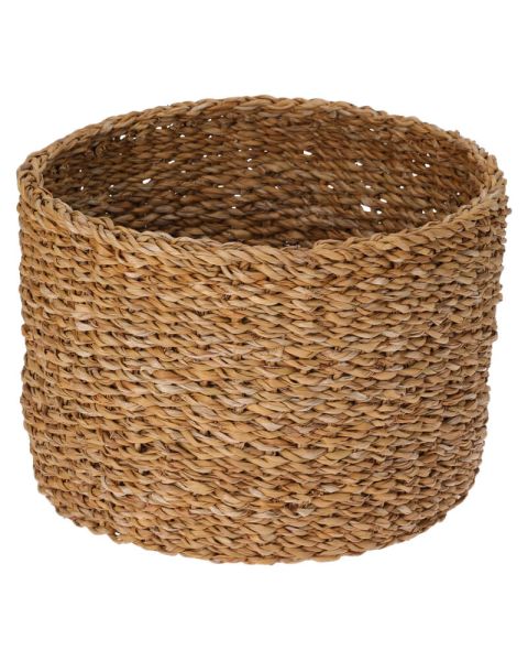 Excellent Housware H&S Collections Round Seagrass Basket 30x20 Excellent Housware H&S Collections Round Seagrass Basket 30x20