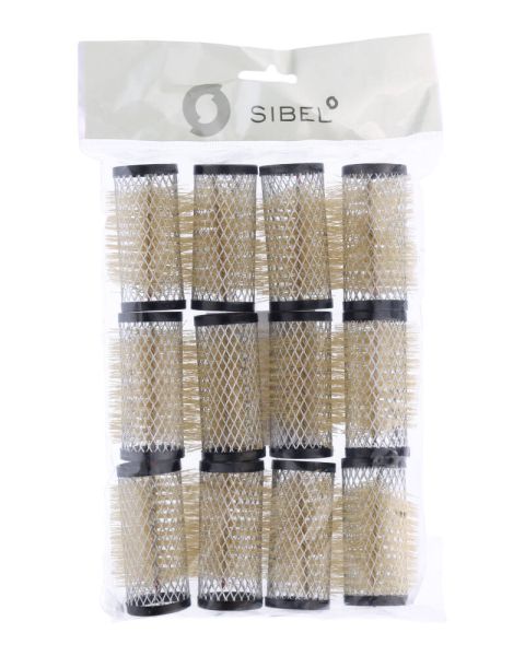 Sibel Metal Rollers Black 28mm Ref. P001336 Sibel Metal Rollers Black 28mm Ref. P001336