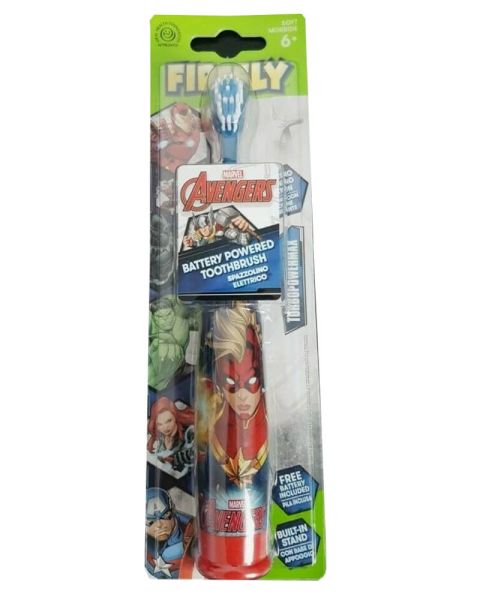 Marvel Avengers Battery Powered Toothbrush Captain Marvel Marvel Avengers Battery Powered Toothbrush Captain Marvel