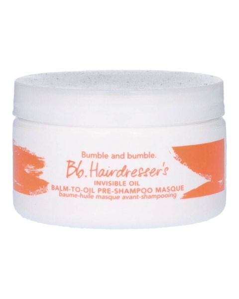 Bumble And Bumble Hairdresser's Invisible Oil - Balm-To-Oil Pre-Shampoo Masque