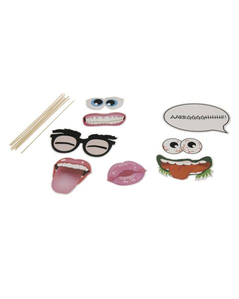 Party Collection Photo Props Crazy