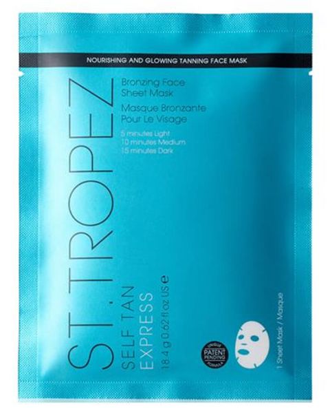St. TropezSelf Tan Express Bronzing Face Sheet Mask