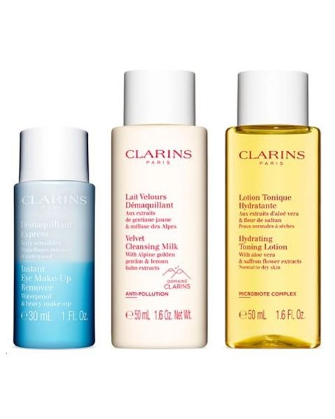 Clarins Cleansing Ritual Travel Set