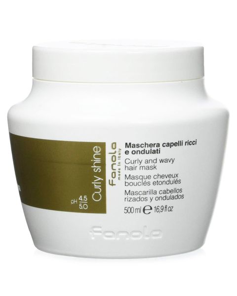 Fanola Curly Shine Curly And Wavy Hair Mask Fanola Curly Shine Curly And Wavy Hair Mask