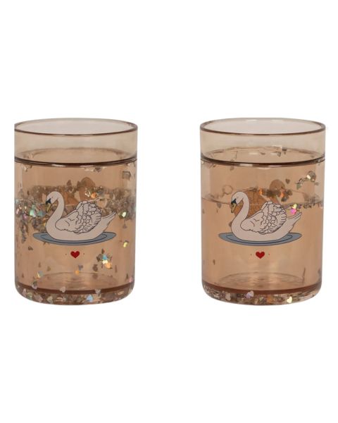 Konges Sløjd Glitter Swan Cups