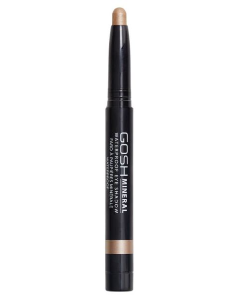 GOSH Mineral Waterproof Eye Shadow - 012 Golden Nude GOSH Mineral Waterproof Eye Shadow - 012 Golden Nude