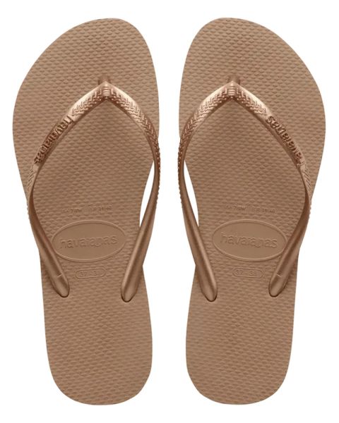 Havaianas Slim - Rosa Guld - Str. 43/44 Havaianas Slim - Rosa Guld - Str. 43/44