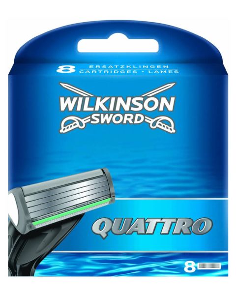 Wilkinson Sword Quattro Blades 8pak Wilkinson Sword Quattro Blades 8pak