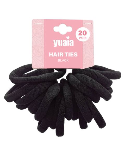 Yuaia Hair Ties Black Yuaia Hair Ties Black