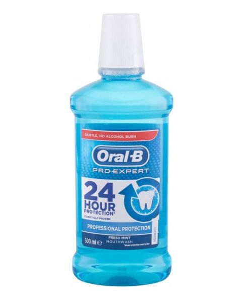 Oral B 24 Hour Protection Fresh Mint Mouthwash Oral B 24 Hour Protection Fresh Mint Mouthwash