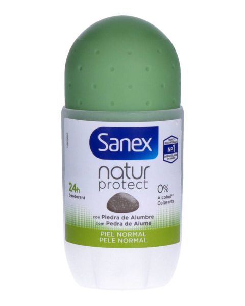Sanex Natur Protect 24h 0% - Normal hud (GrĂžn) Sanex Natur Protect 24h 0% - Normal hud (GrĂžn)