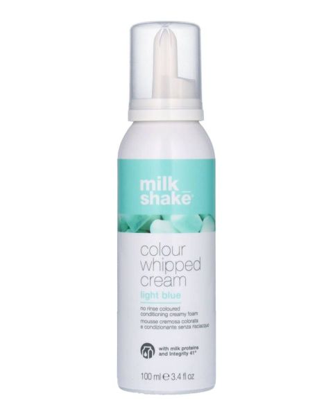 Milk Shake Colour Whipped Cream Light Blue