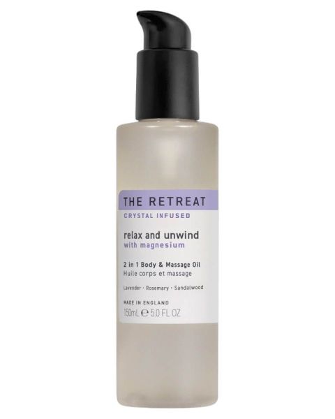 The Retreat Relax & Unwind 2âinâ1 Body & Massage Oil The Retreat Relax & Unwind 2âinâ1 Body & Massage Oil