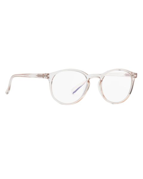 Prego Rose Gennemsigtig Læsebrille med Anti Bluelight +0.50 Prego Rose Gennemsigtig Læsebrille med Anti Bluelight +0.50
