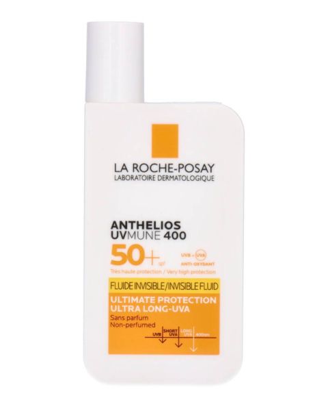La Roche-Posay Anthelios Invisible Fluid SPF 50 Fragrance Free La Roche-Posay Anthelios Invisible Fluid SPF 50 Fragrance Free