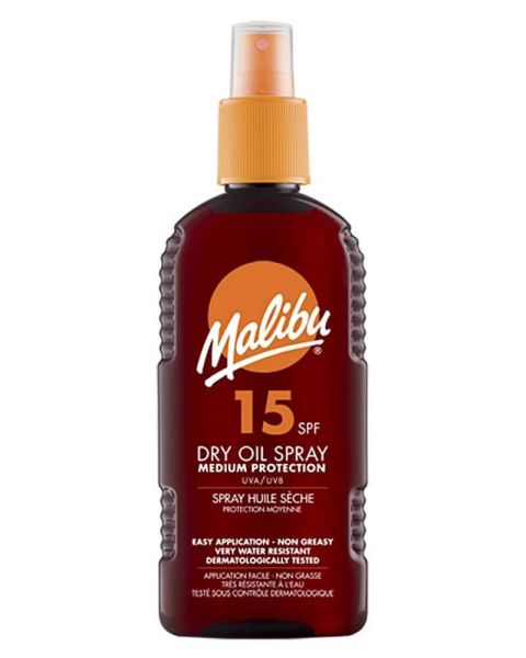Malibu Dry Oil Sun Spray SPF 15 (F)