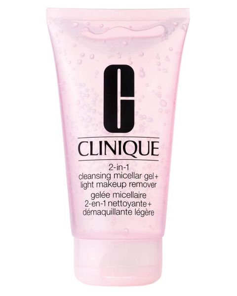 Clinique 2-in-1 Cleansing Micellar Gel + Light Makeup Remover