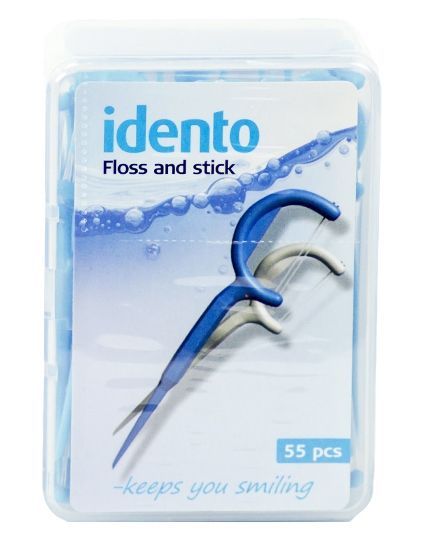 Idento Floss and Stick, TravelBox (Assorteret) Idento Floss and Stick, TravelBox (Assorteret)