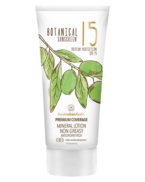 Australian Gold Botanical Sunscreen Mineral Lotion Non-Greasy SPF 15 (U)