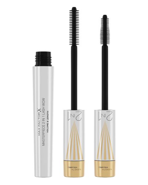 Max Factor Masterpiece 2 In 1 Lash Wow Mascara Black