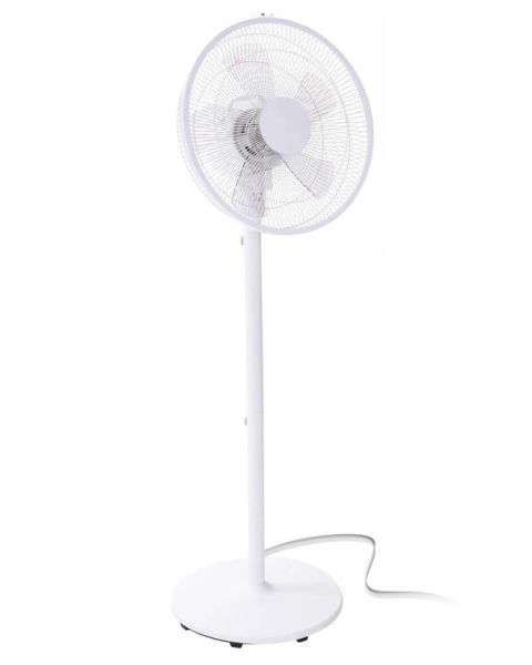 Excellent Houseware White Floor Fan Slim