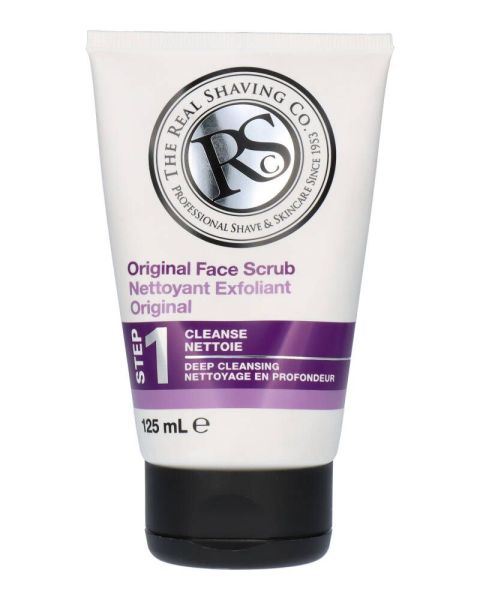 The Real Shaving Co Original Face Scrub Step 1