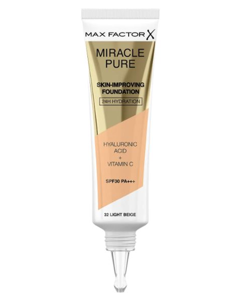 Max Factor Miracle Pure Skin-Improving Foundation 32 Light Beige