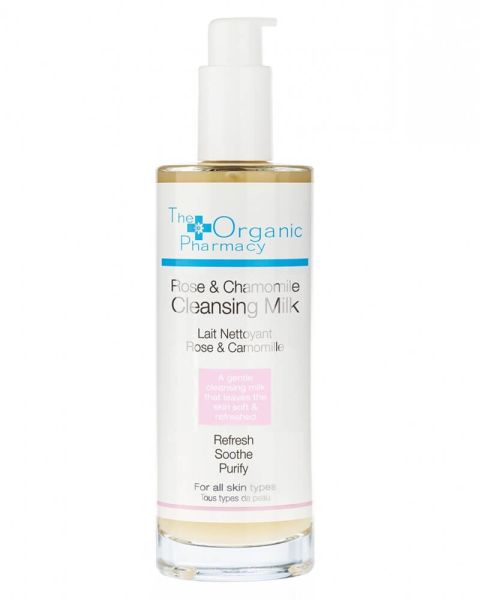 The Organic Pharmacy Rose & Chamomile Cleansing Milk
