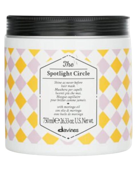 Davines The Spotlight Circle Shine Boosting Hair Mask