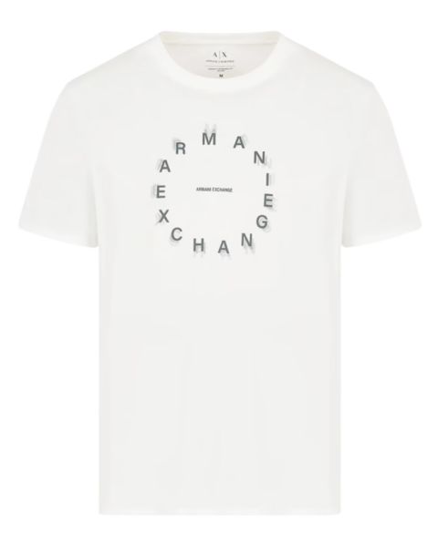 Armani Exchange Man T-Shirt Vit XXL Armani Exchange Man T-Shirt Vit XXL