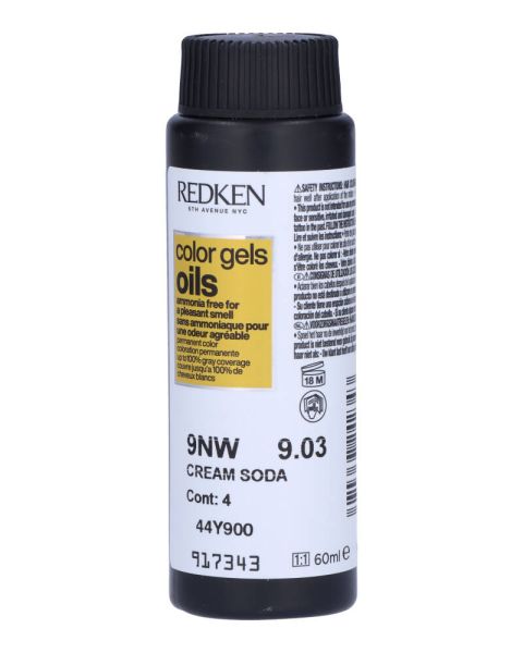 Redken Color Gels Oils 9NW Cream Soda 9.03