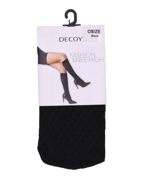 Decoy Fashion Knee-High One Size Black Decoy Fashion Knee-High One Size Black