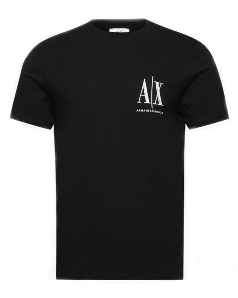 Armani Exchange Man T-Shirt Svart L Armani Exchange Man T-Shirt Svart L