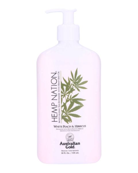 Australian Gold Hemp Nation White Peach & Hibiscus Moisturizer