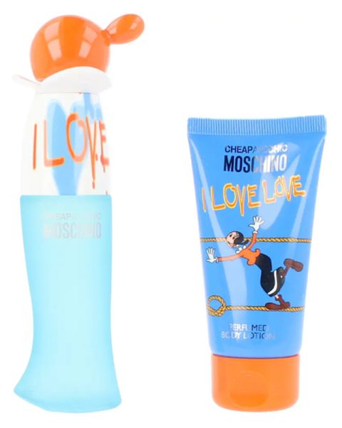 Moschino Cheap And Chic I Love Love EDT Gift Set Moschino Cheap And Chic I Love Love EDT Gift Set