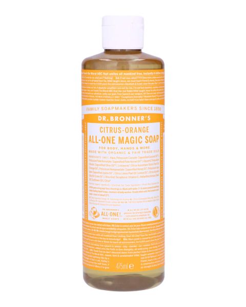 Dr. Bronner's Pure-Castile Soap Citrus-Orange