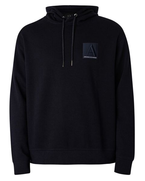 Armani Exchange Box Logo Pullover Hoodie Str. XXL Armani Exchange Box Logo Pullover Hoodie Str. XXL