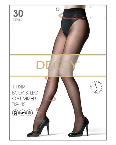 Decoy Body & Leg Optimizer (30 Den) Black XL