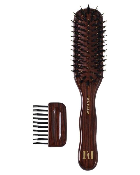 Fan Palm Boar- & Nylon Hairbrush