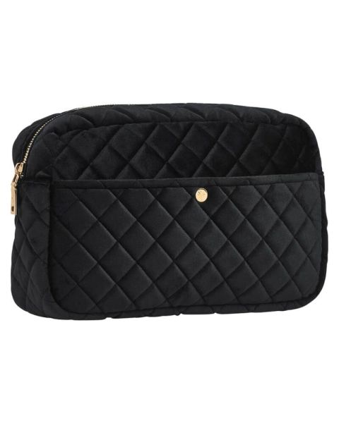 Fan Palm Toiletry Bag â Black Velvet Fan Palm Toiletry Bag â Black Velvet