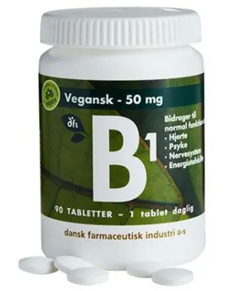 Berthelsen Naturprodukter - B1 50mg