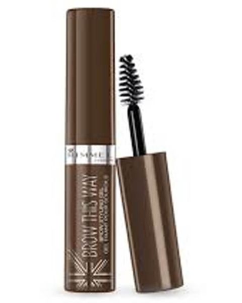 Rimmel Brow This Way Styling Gel With Argan Oil 002 Medium Brown