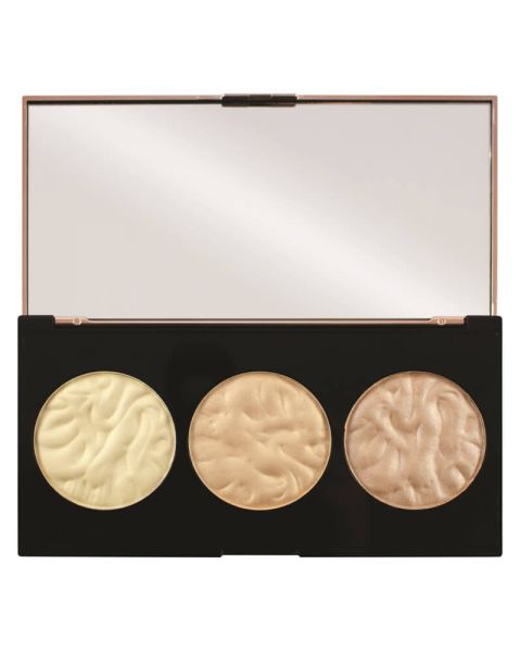 Makeup Revolution Rose Lights Highlighting Powder Palette Makeup Revolution Rose Lights Highlighting Powder Palette