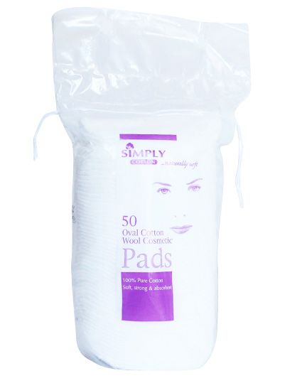 Simply Cotton - Oval Cotton Pads Simply Cotton - Oval Cotton Pads