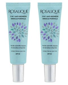 2 x Rosalique 3-In-1 Anti-Redness SPF 50