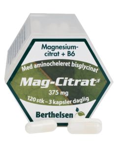 Berthelsen Naturprodukter - Mag-Citrat+B6 